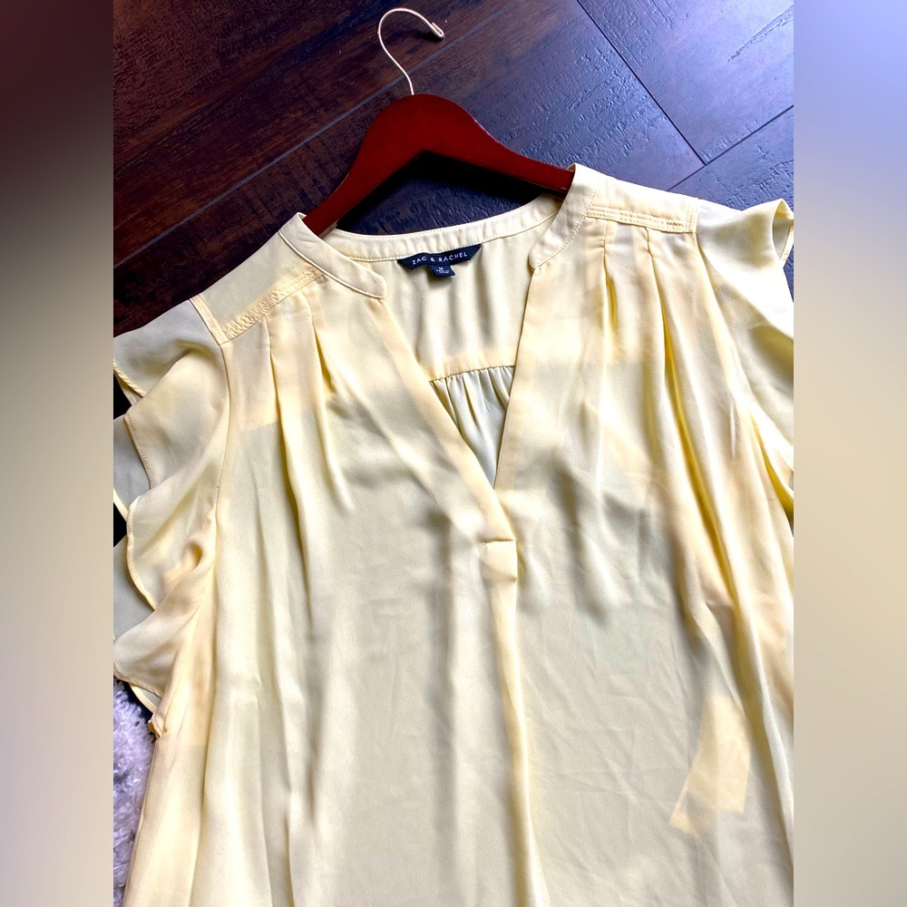 Zac & Rachel Pale Yellow Blouse